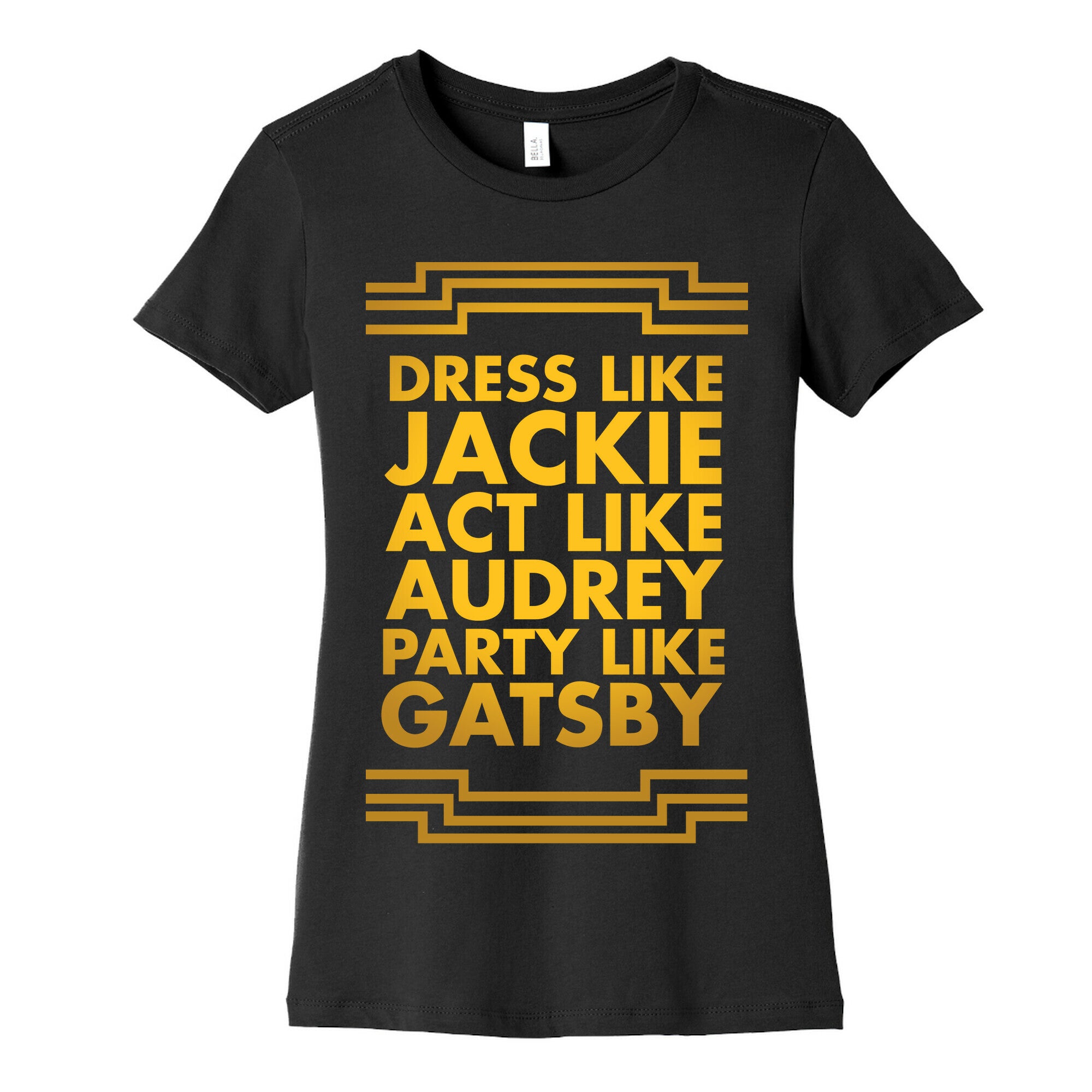 Party Like Gatsby Women's Cotton Tee